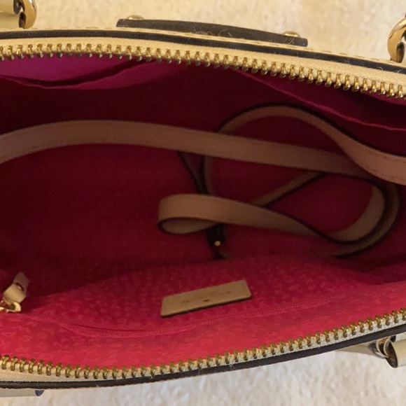 Kate Spade cream handbag with shoulder strap - Picture 3 of 3